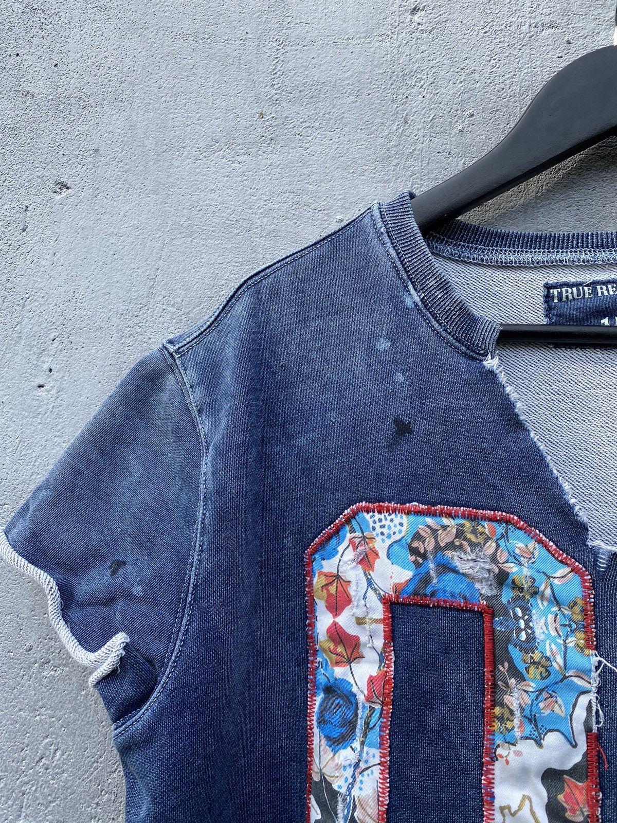 True Religion × Vintage Vintage 1995 True Religion Crop Jean T Shirt Woman Size S / US 4 / IT 40 - 5 Thumbnail
