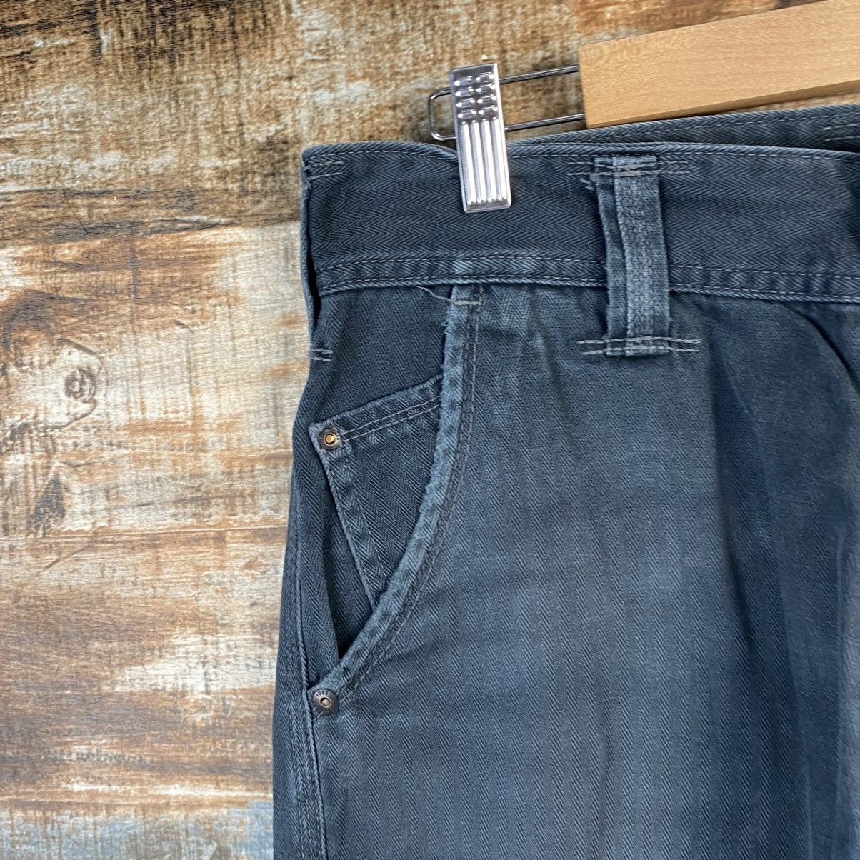 Japanese Brand DL Even River Dark Blue Cargo Multipocket Pants #C988 Size US 28 / EU 44 - 7 Thumbnail