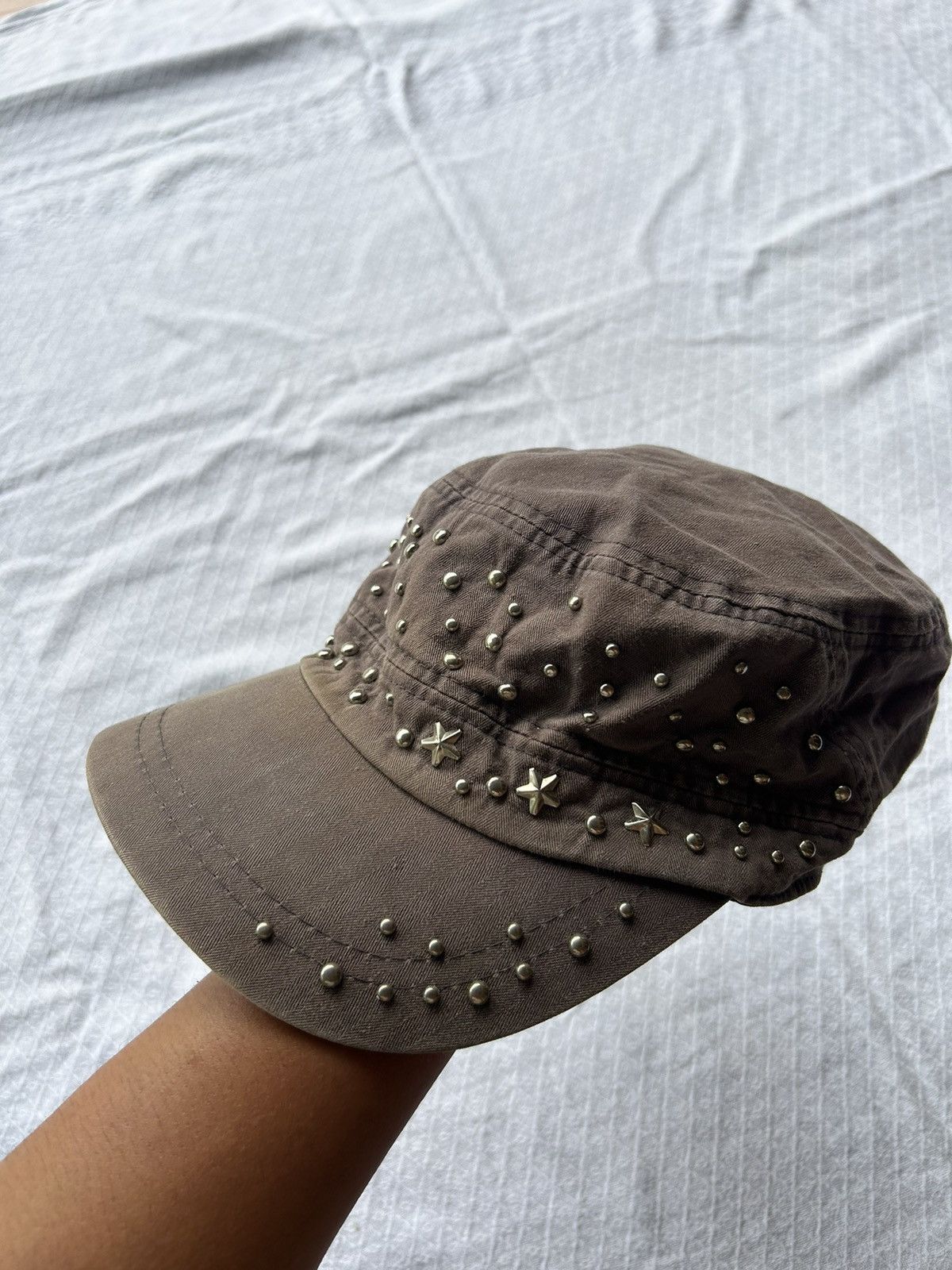 Vintage Japanese Commando Studded KMRii Caps Size ONE SIZE - 1 Thumbnail