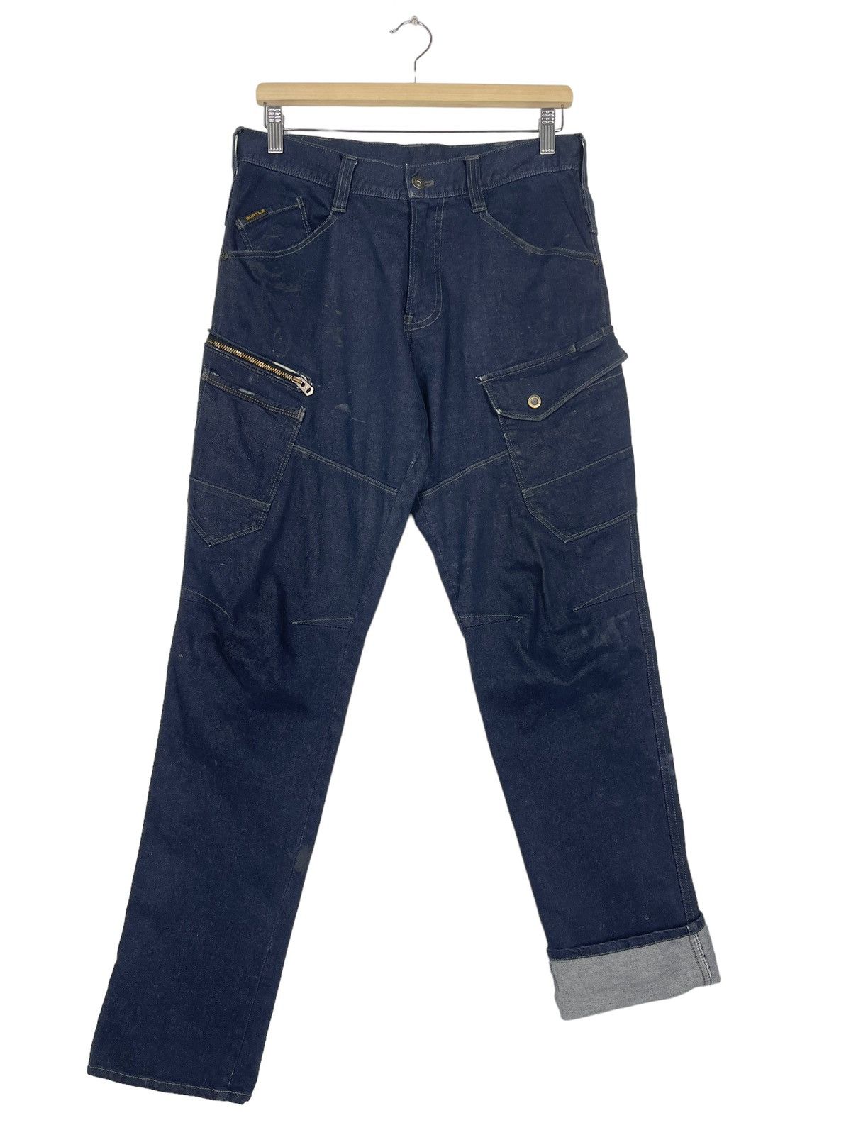 If Six Was Nine × Japanese Brand × Le Grande Bleu (L.G.B.) JAPANASE BURTLE MULTIPOCKET TACTICAL PANTS Size US 32 / EU 48 - 7 Thumbnail
