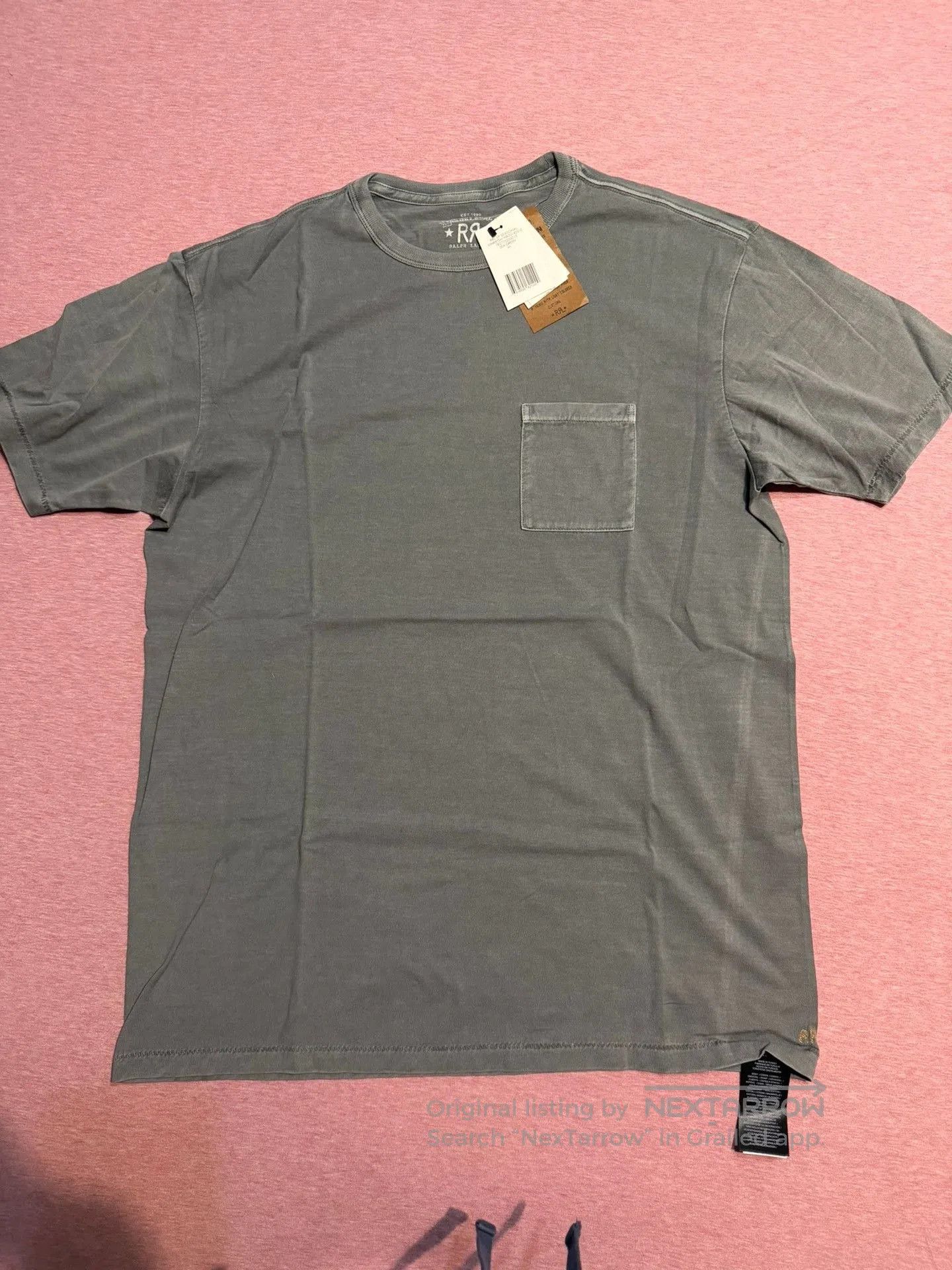RRL Ralph Lauren RRL Washed Dyed Pocket T. Size US M / EU 48-50 / 2 - 2 Thumbnail