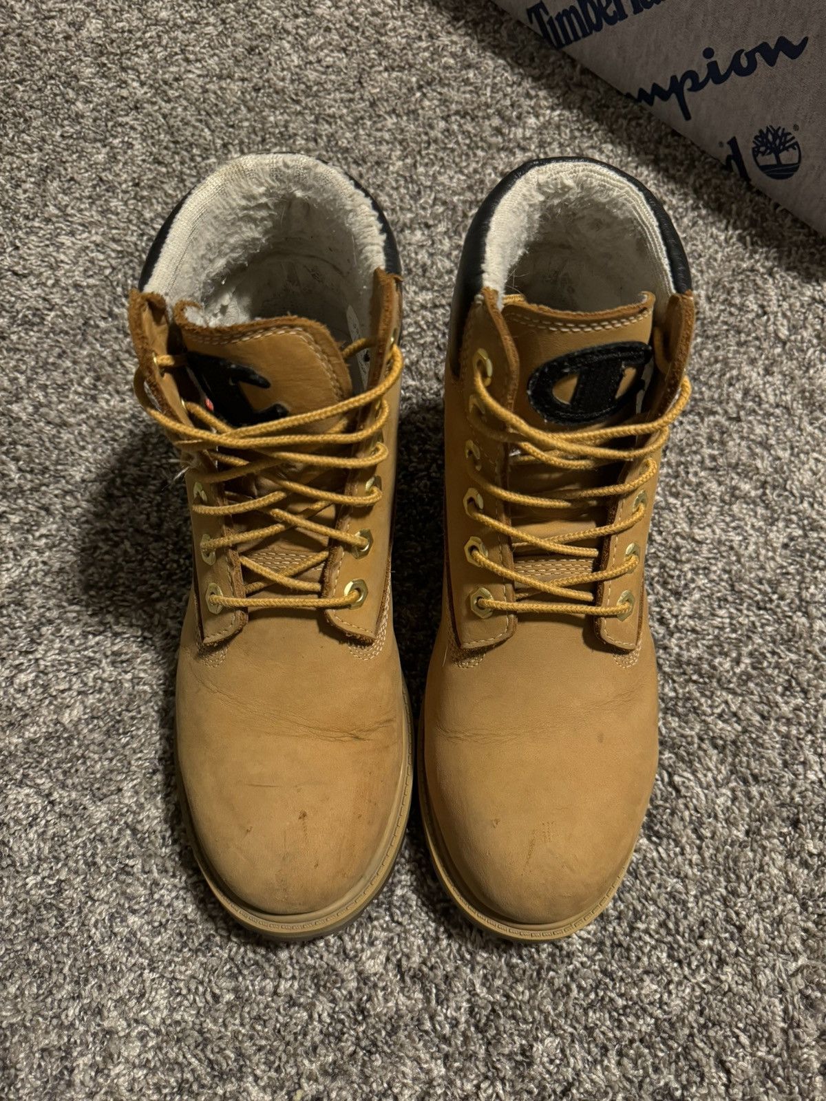 Champion × Timberland Timberland x Champion Shearling Boot Size US 6.5 / EU 39-40 - 2 Thumbnail