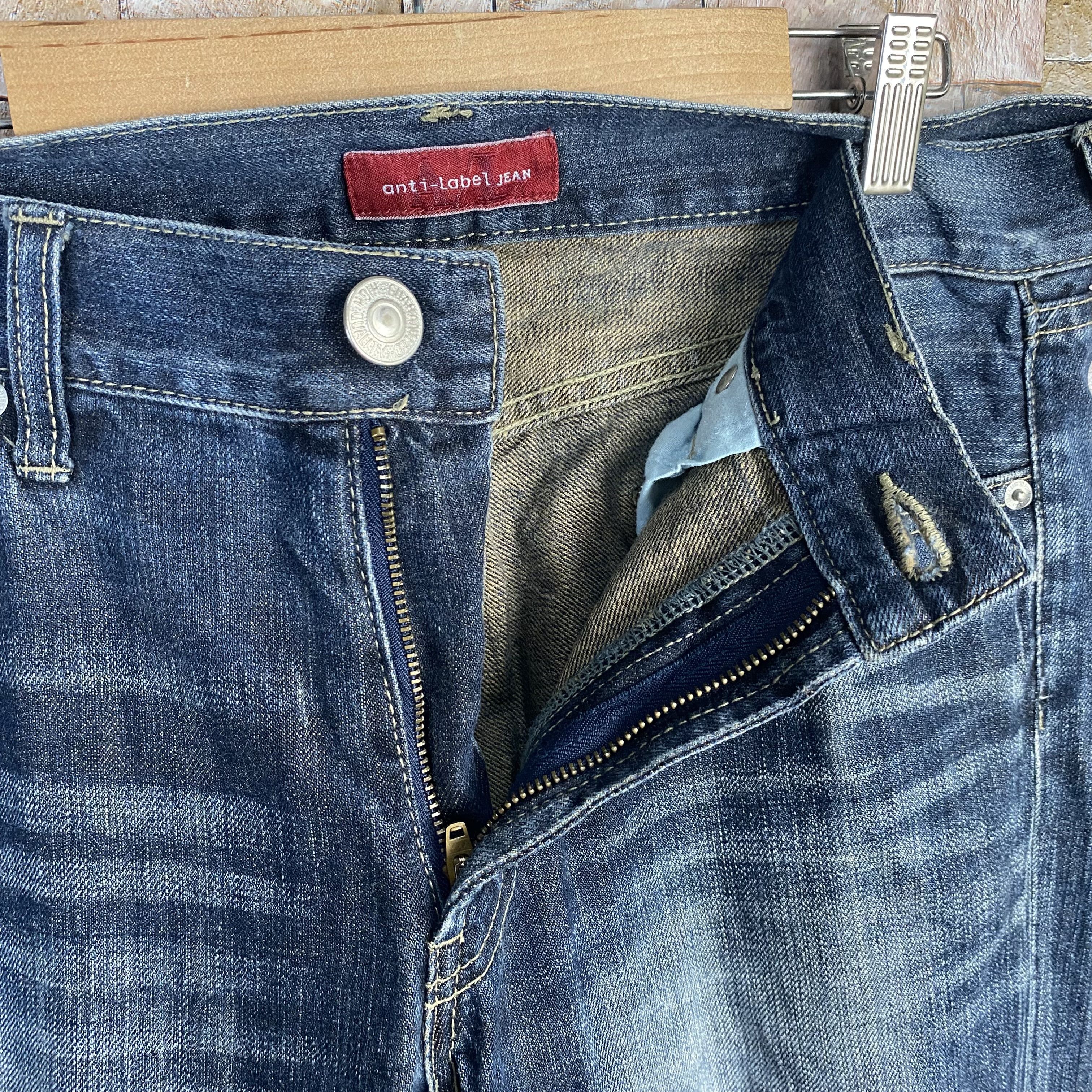 Japanese Brand Anti Label vintage japan Blue Denim Pants #7588 Size US 32 / EU 48 - 10 Thumbnail
