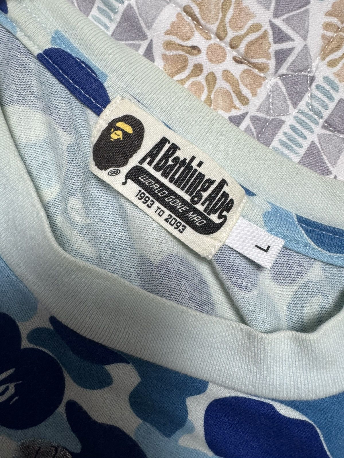 Bape BAPE ABC Camo T-Shirt Size US L / EU 52-54 / 3 - 4 Thumbnail