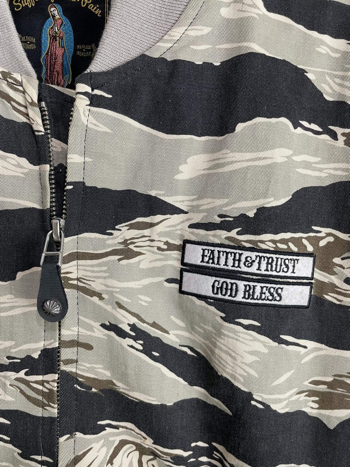 Hysteric Glamour Saintpain Tiger Bomber Camo Jacket Size US S / EU 44-46 / 1 - 5 Thumbnail
