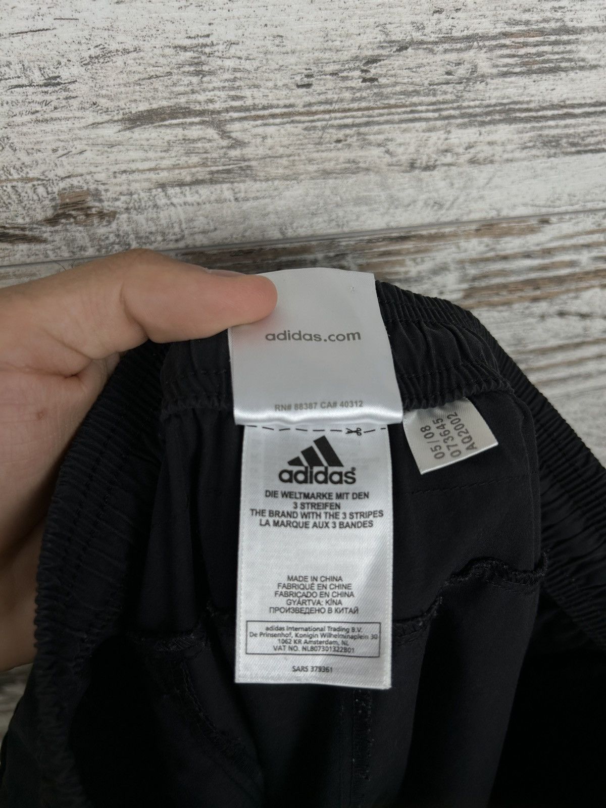 Adidas × Vintage Mens Vintage Adidas joggers drill pants y2k rare streetwear Size US 32 / EU 48 - 12 Thumbnail