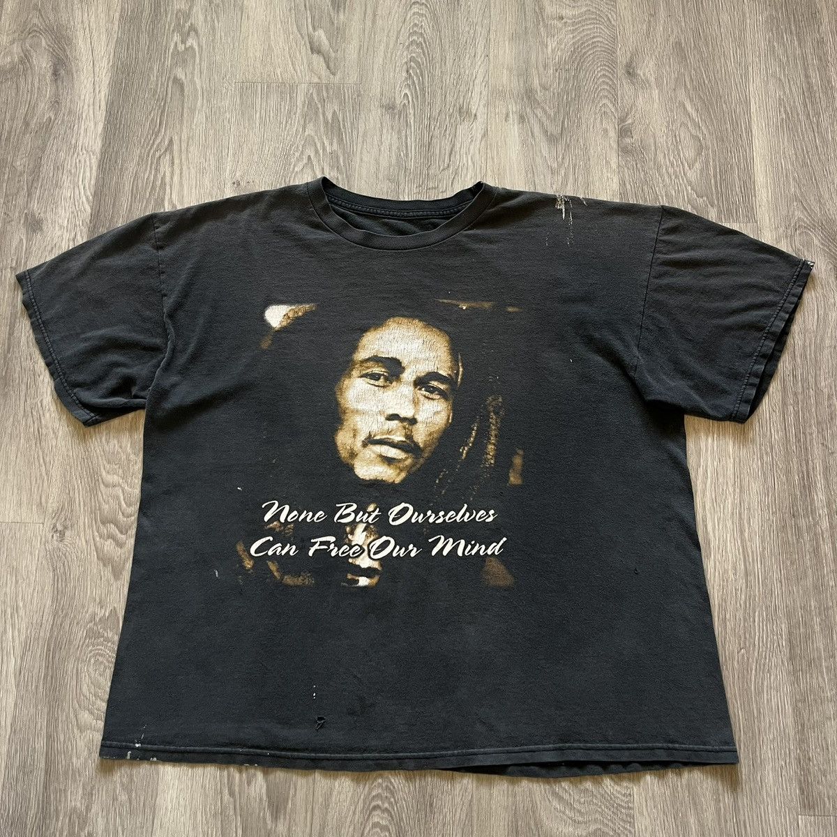 Vintage Bob Marley Distressed Tee L