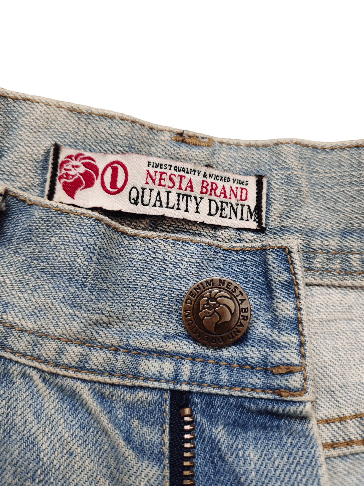 Comme des Garcons × Undercover Nesta Brand Distress Faded Clawmark Jeans Undercover Style Size US 32 / EU 48 - 16 Thumbnail