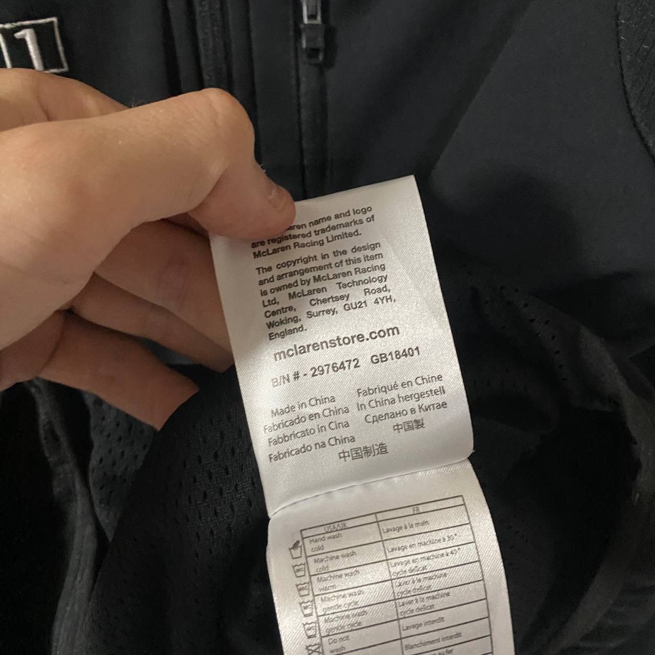 Honda HONDA 🥷🏿 L 🥷🏿 MCLAREN FIRELLI NASCAR JACKET RACING MOTO Size US L / EU 52-54 / 3 - 7 Thumbnail