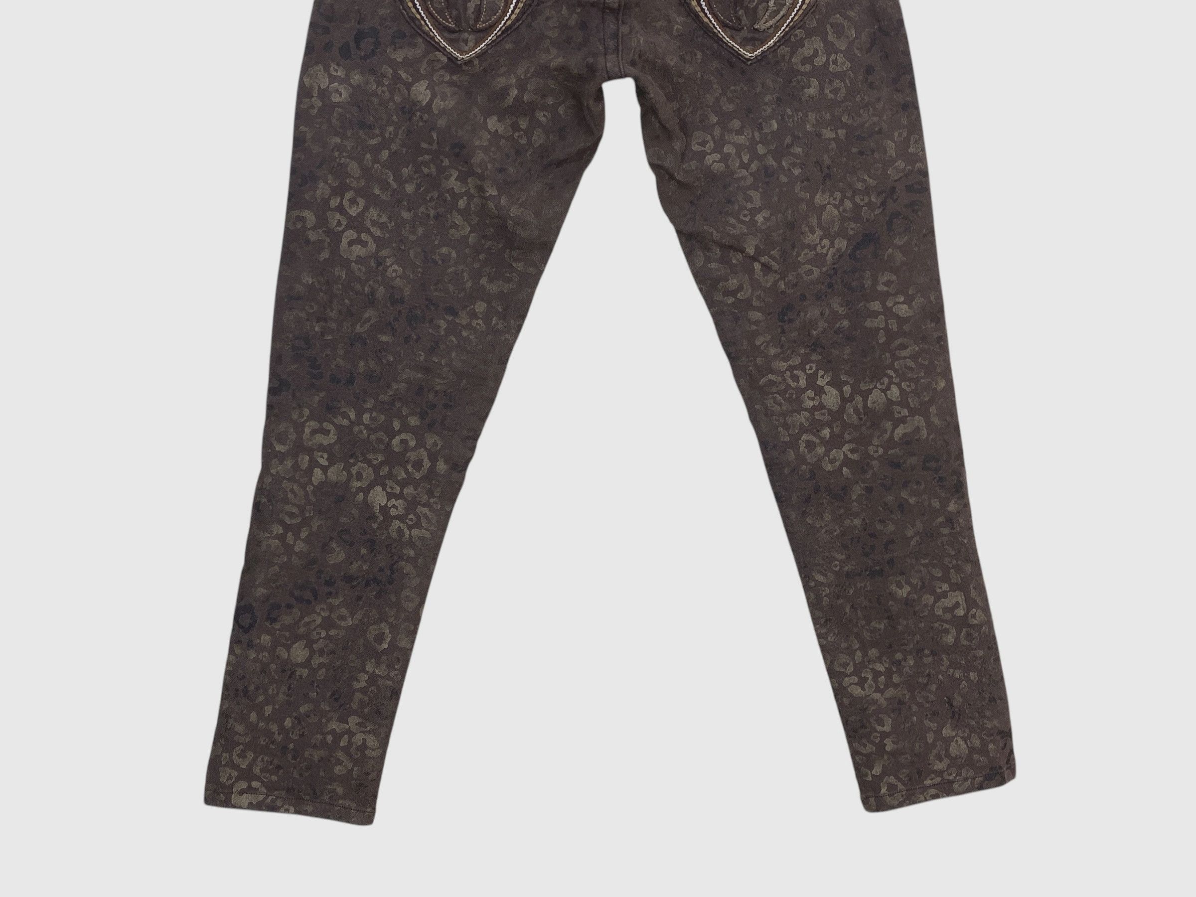 Japanese Brand × Rockstar Games Red Pepper Pants Leopard Print Pants Size 27" / US 4 / IT 40 - 6 Thumbnail