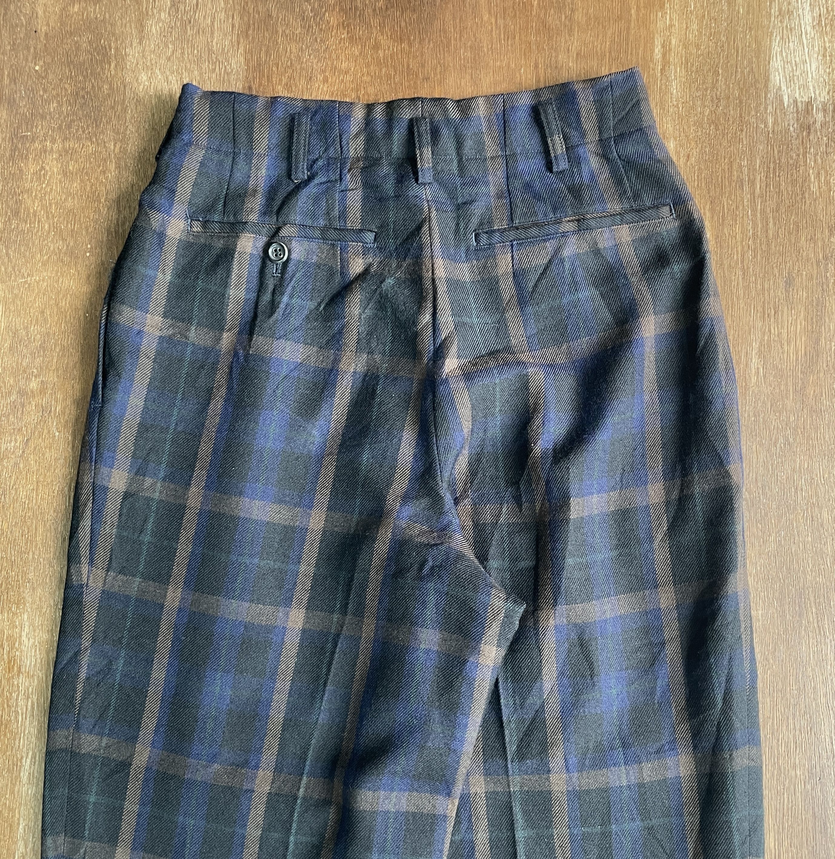 CDGH1990 Tartan Balloon Pants