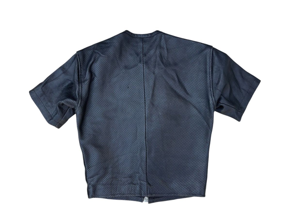 Leather Vintage Bikers Corin Motors Japan Patina Mesh Leather Shirt Size US S / EU 44-46 / 1 - 14 Thumbnail