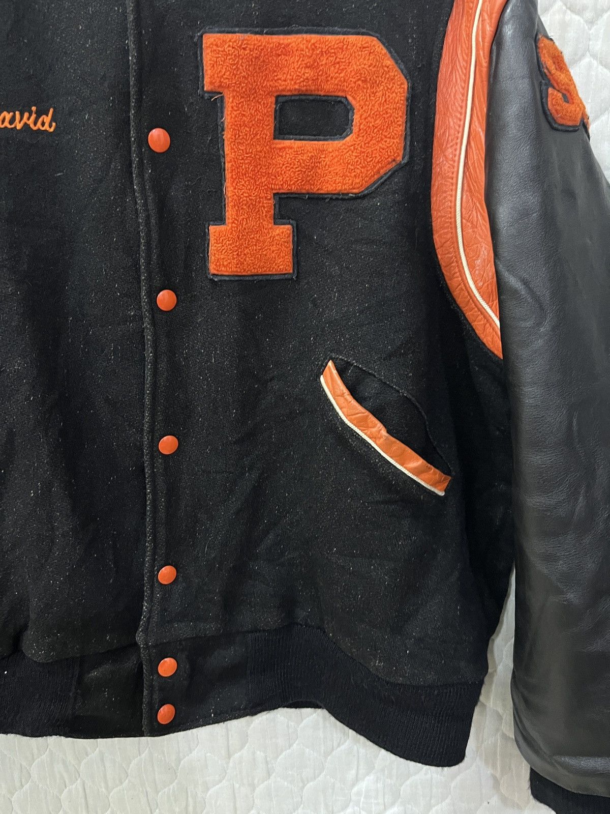 Vintage (Zzzz)🔥🔥STEALS BILL SAINT MANE SPORTING GOOD VARSITY JACKET Size US L / EU 52-54 / 3 - 15 Thumbnail