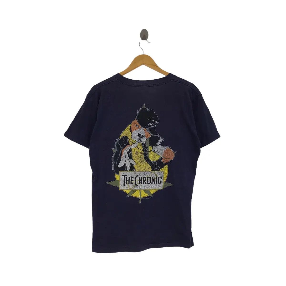 Vintage Vtg 1992 DR. DRE THE CHRONIC Snoop Dogg Rap Tee Shirt Size US M / EU 48-50 / 2 - 1 Thumbnail