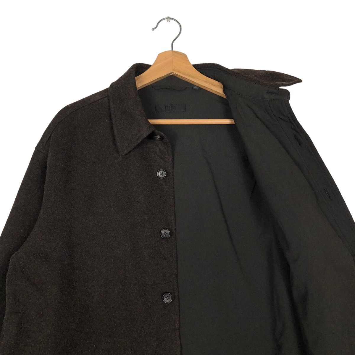 Japanese Brand 📌VINTAGE WOOL CHORE JACKET UNIQLO JAPAN ISSEY MIYAKE Size US M / EU 48-50 / 2 - 9 Thumbnail