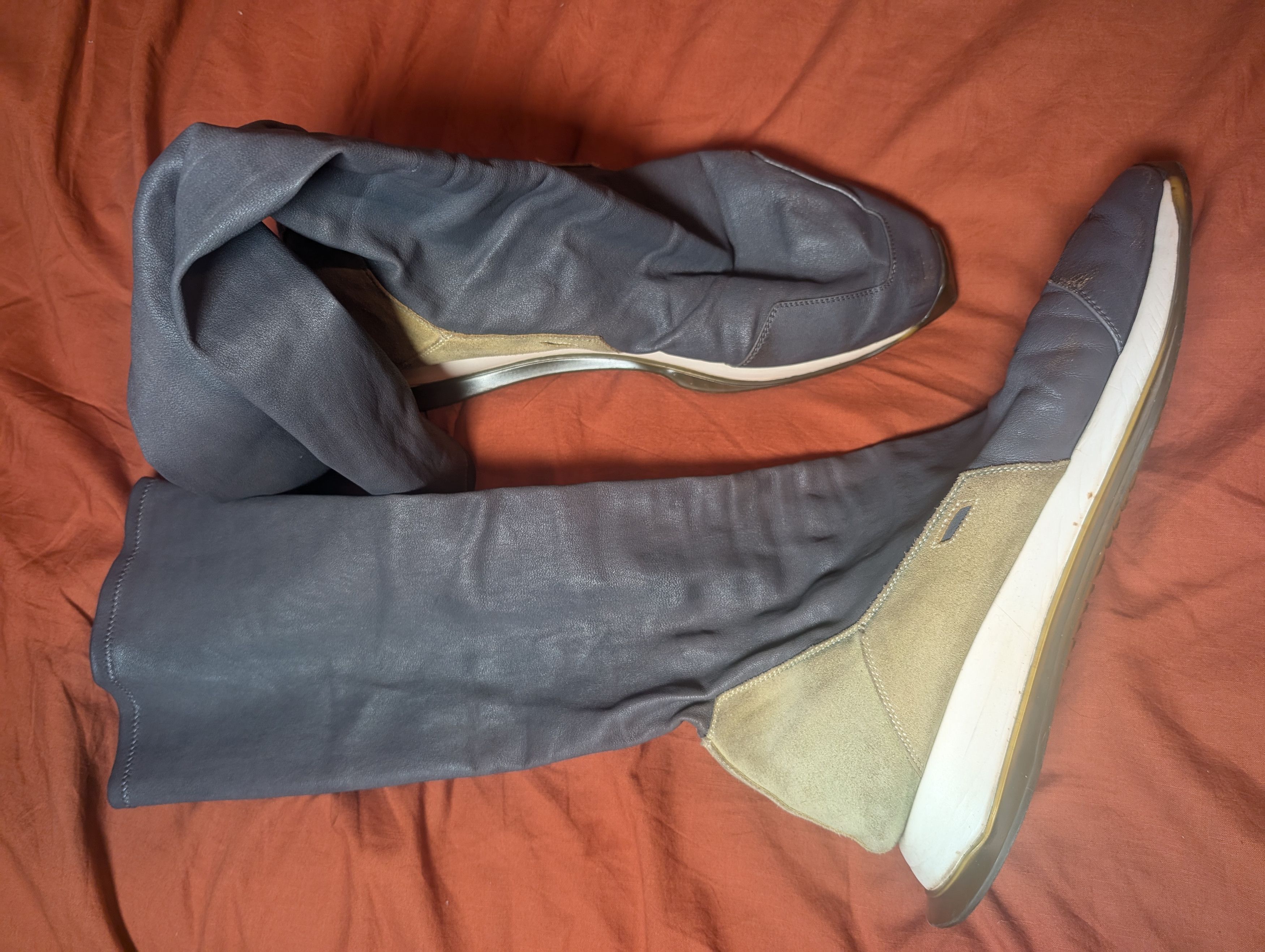Rick Owens Rick Owens Dirt SS19 sock oblique Size US 11 / EU 44 - 4 Thumbnail