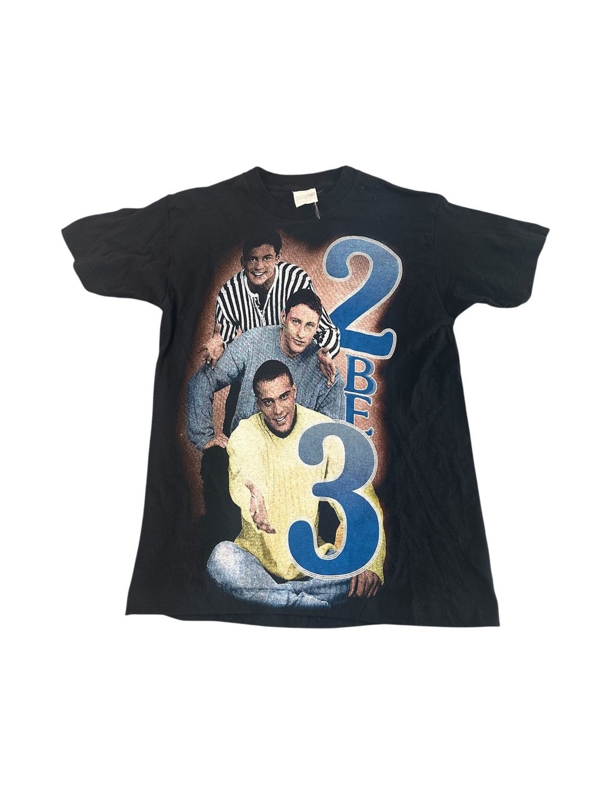 Band Tees × Vintage Vintage 90’s 2 Be 3 Band Tee Size US L / EU 52-54 / 3 - 1 Thumbnail