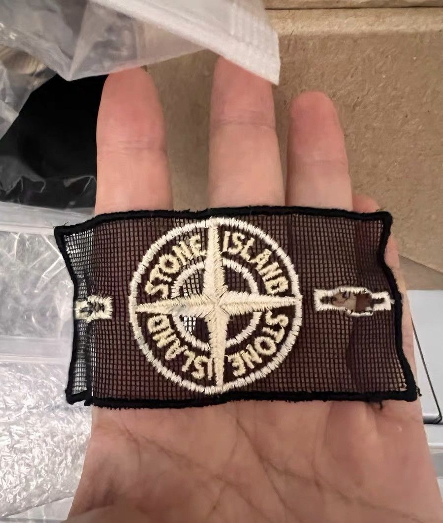 Stone Island Stone Island White Mesh Logo / Fishnet Logo 08 Snowflake Size ONE SIZE - 3 Thumbnail