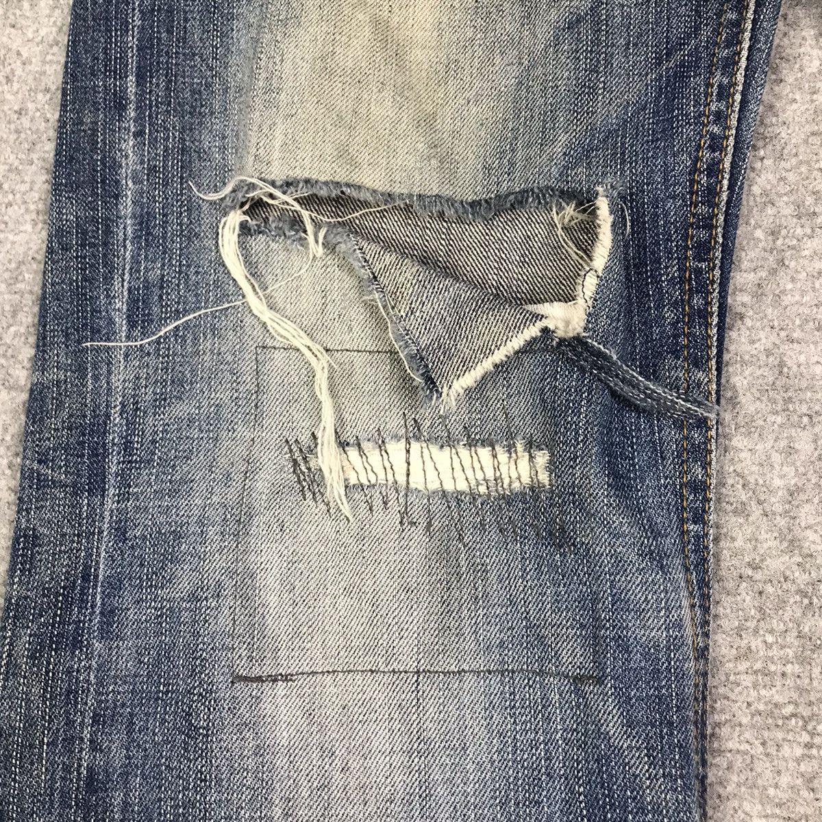 Japanese Brand DISTRESSED JEANS SOUK DENIM PANTS Size US 30 / EU 46 - 4 Thumbnail