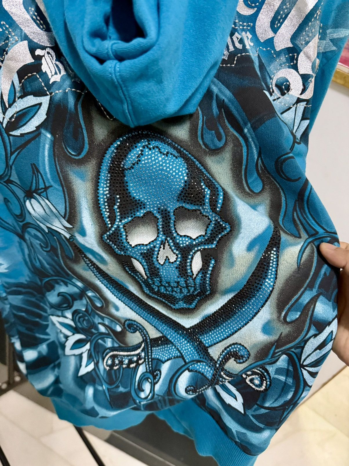 Ed Hardy 🔥SALE🔥2000s Vintage ed Hardy zipper hoodie Fullprint Size US M / EU 48-50 / 2 - 10 Thumbnail