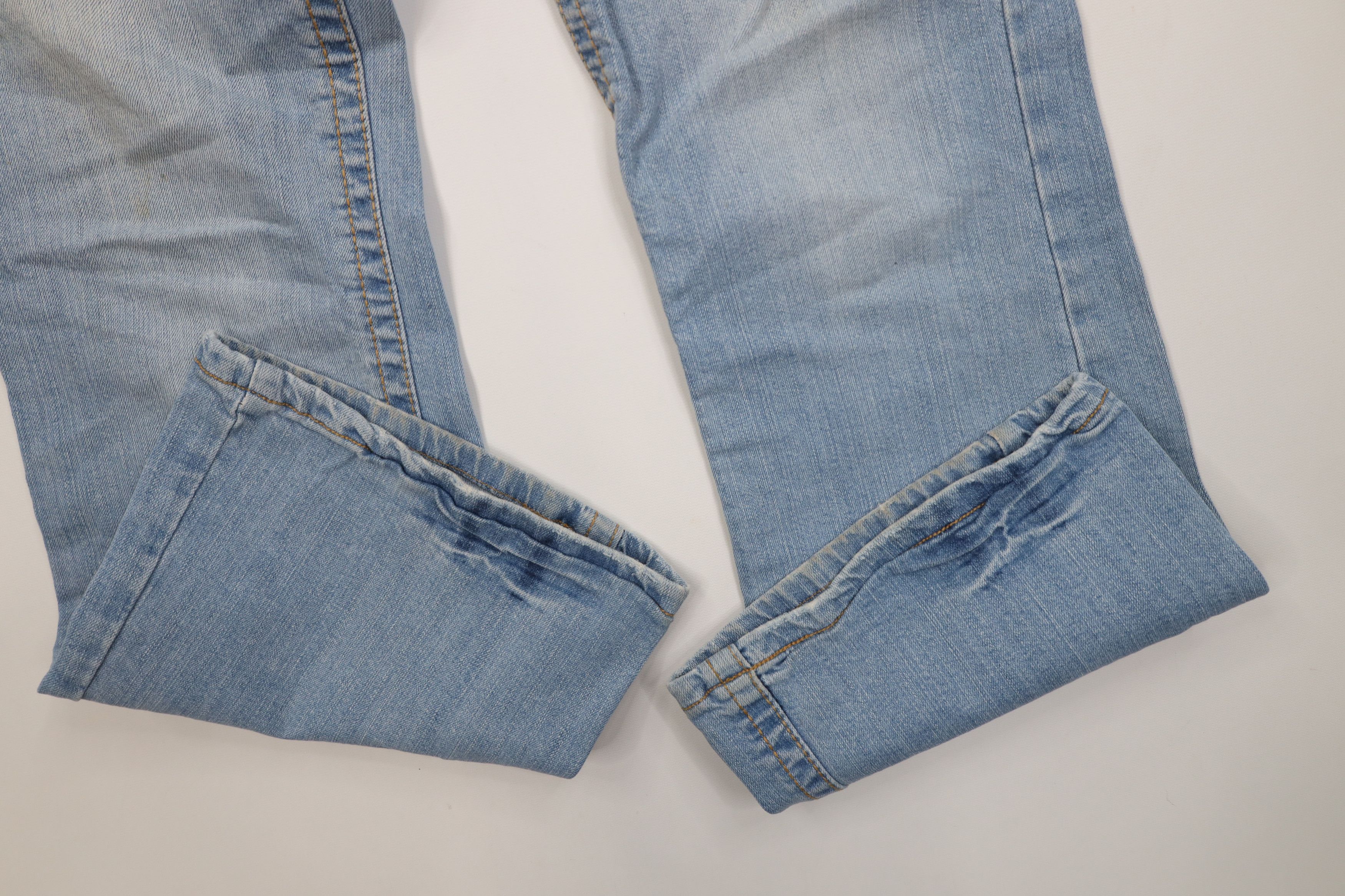 Aeropostale Vintage 90s Y2K Aeropostale Short Babydoll Skinny Jeans Size 28" / US 6 / IT 42 - 5 Thumbnail