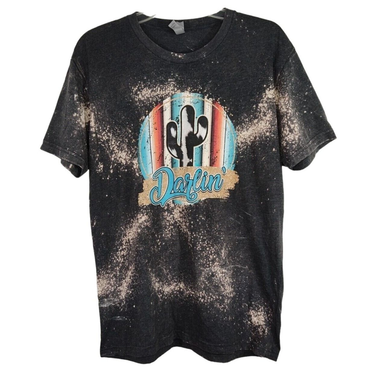Other Next Level Southwestern Grey Graphic T-Shirt Size L Size L / US 10 / IT 46 - 1 Thumbnail
