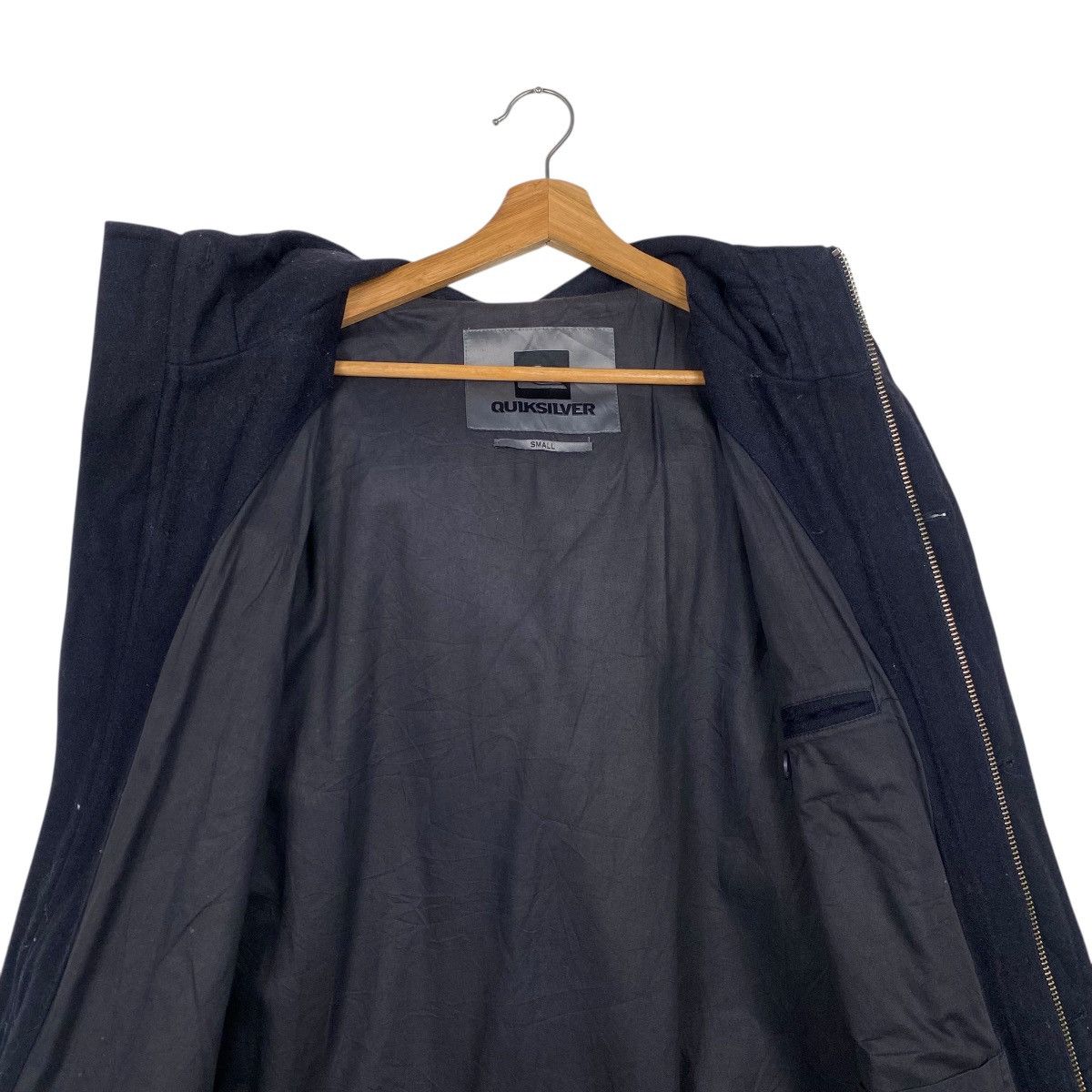 Quiksilver Quiksilver duffle wool long jacket hoodie Size US S / EU 44-46 / 1 - 13 Thumbnail