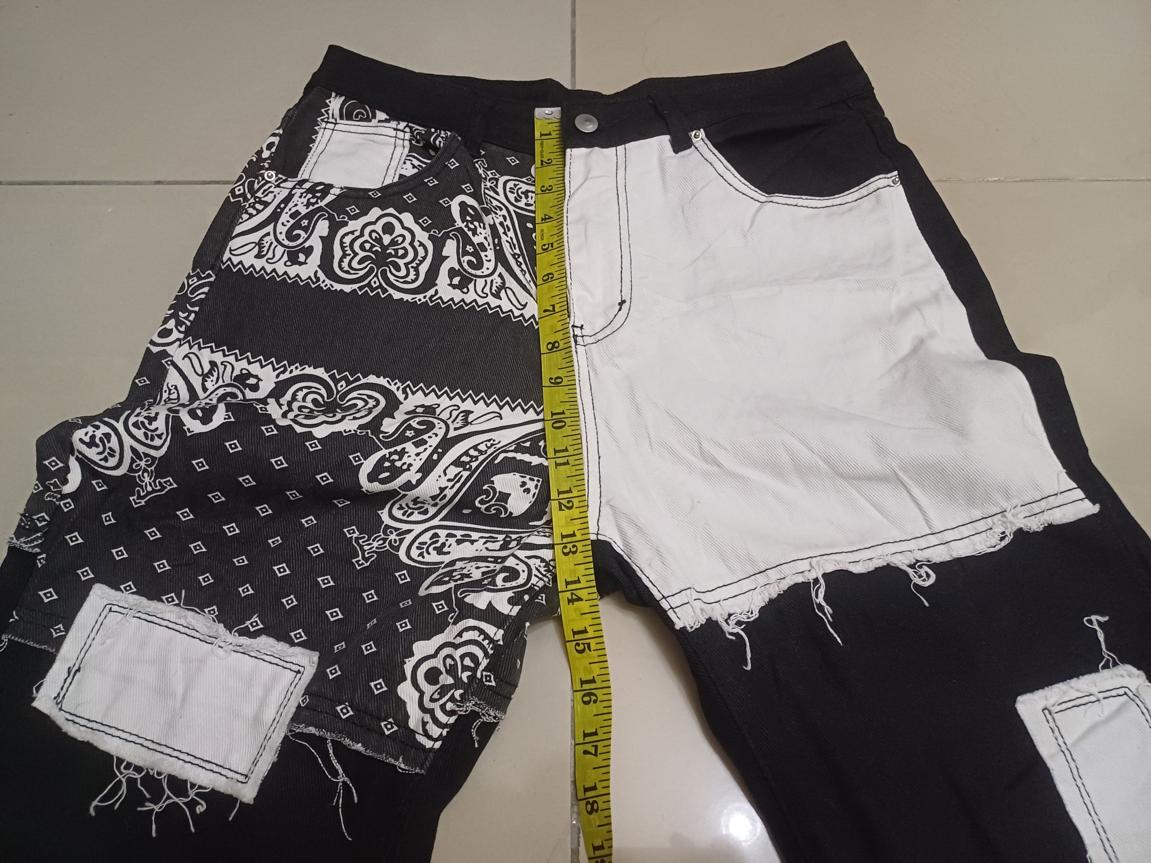 Art Comes First Crazy patchwork baggy jeans 🔥🔥🔥 Size US 32 / EU 48 - 8 Thumbnail