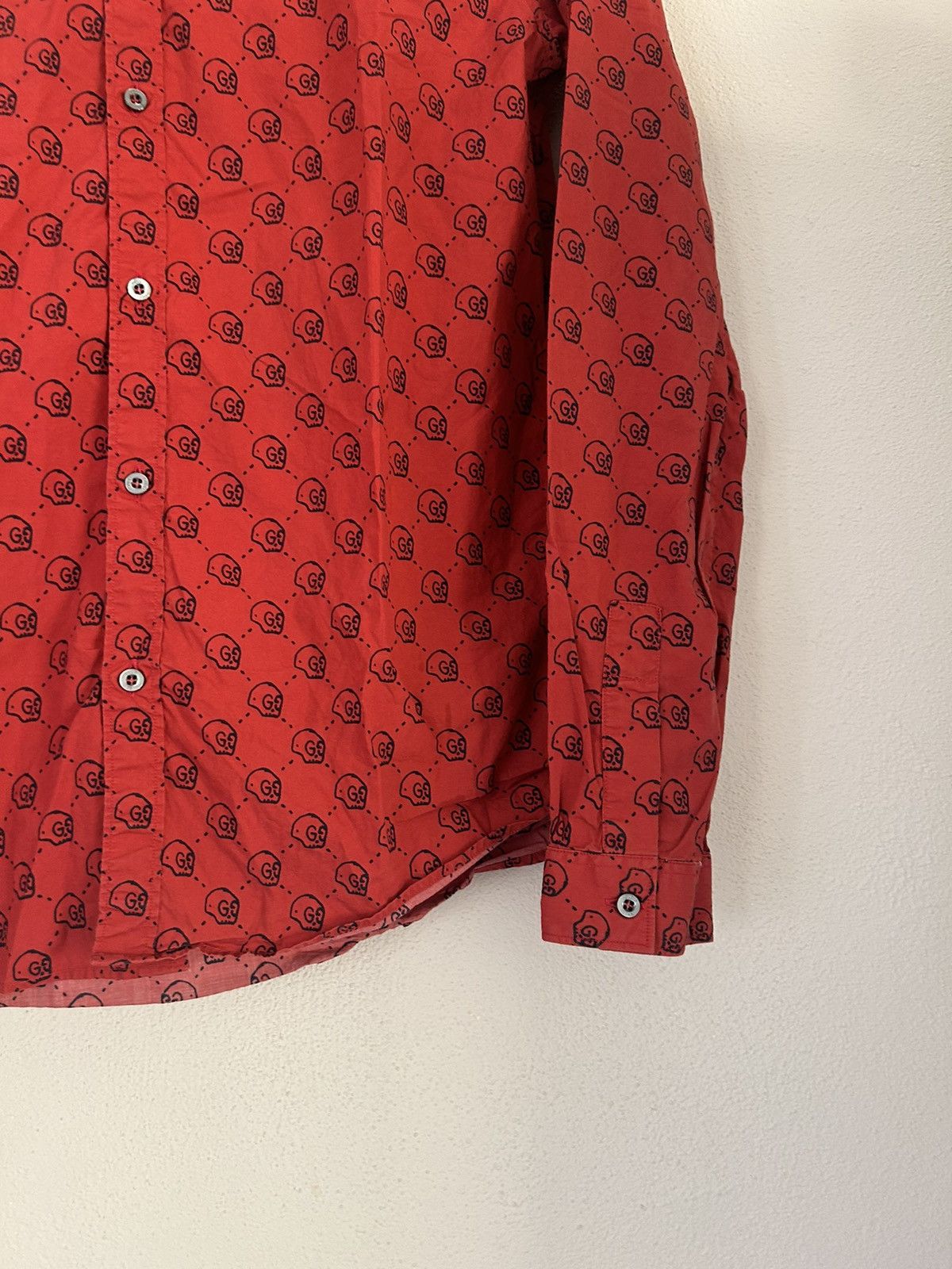 Gucci Gucci Ghost Skull Print Shirt Size US M / EU 48-50 / 2 - 6 Thumbnail