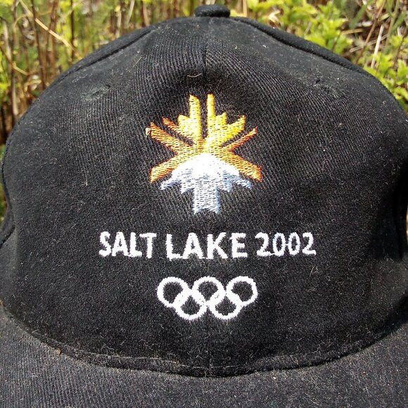 Vintage Vintage Winter Olympics Salt Lake City 2002 Snap Hat Cap Size ONE SIZE - 1 Thumbnail