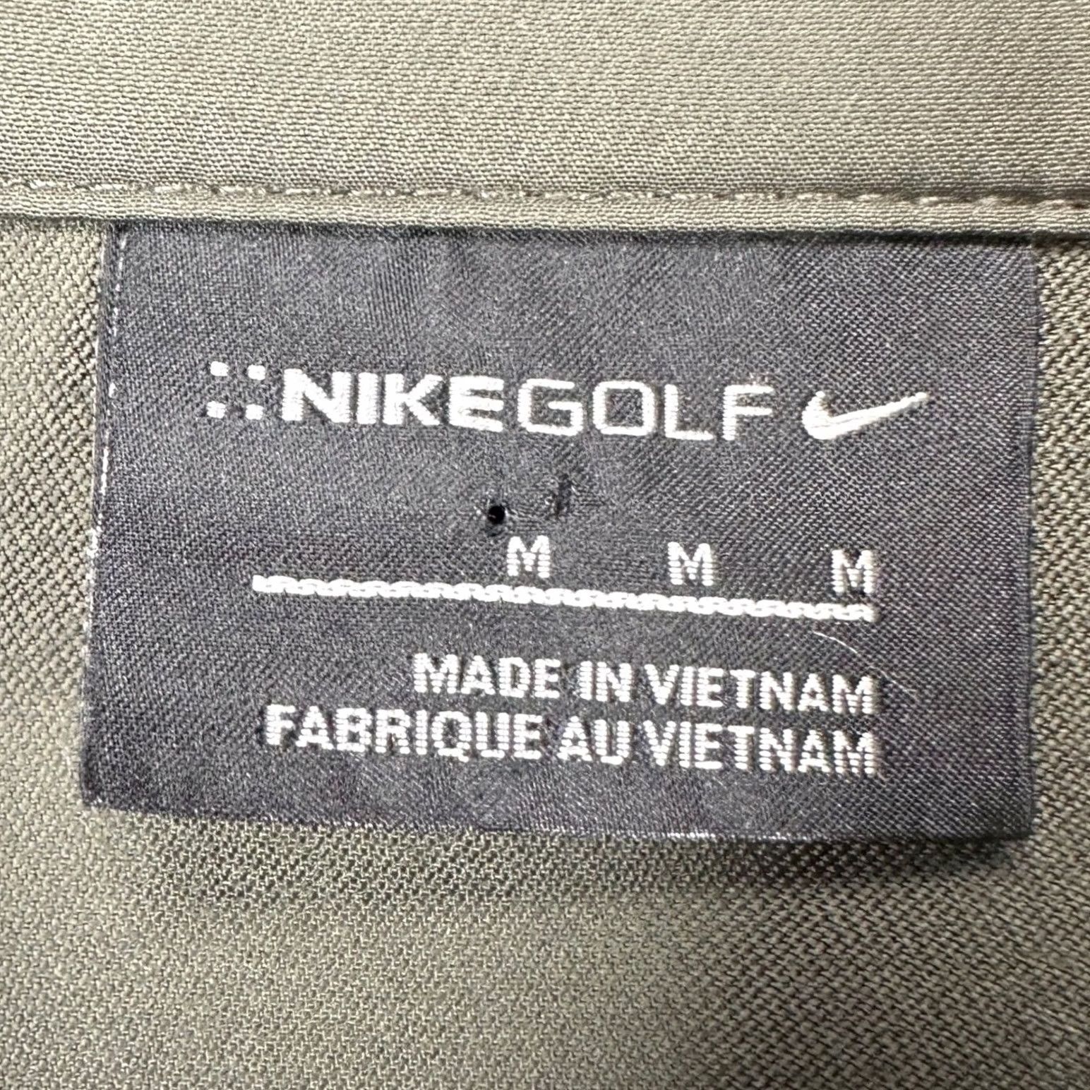Nike Nike Golf Mens Half Zip Pullover Jacket M Olive Green Long Sleeve Athletic Slim Fit Outdoor Casual Sports Size US M / EU 48-50 / 2 - 5 Thumbnail