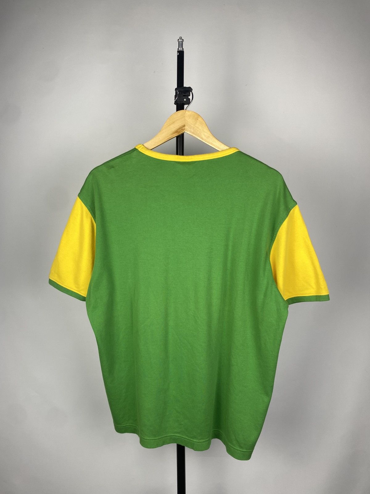 ウェア vintage uni form Brazil y2k Y2K Brazil Zip Up Jacket Yellow