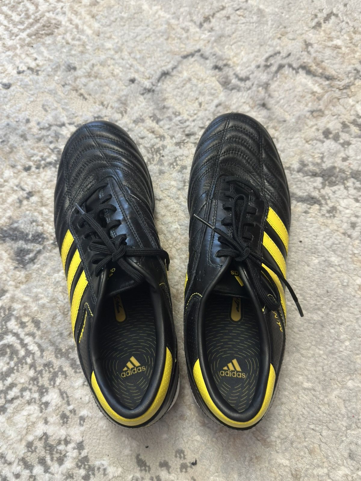 Adidas Adidas Adinova II TRX fg Black Yellow Size US 10 / EU 43 - 5 Thumbnail
