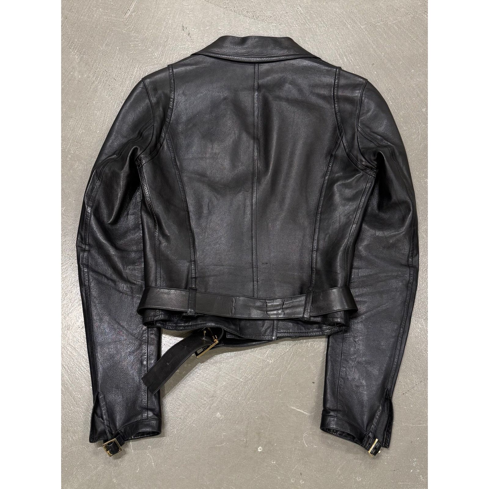 Gucci 2000s Gucci by Tom Ford biker leather jacket Size M / US 6-8 / IT 42-44 - 4 Thumbnail