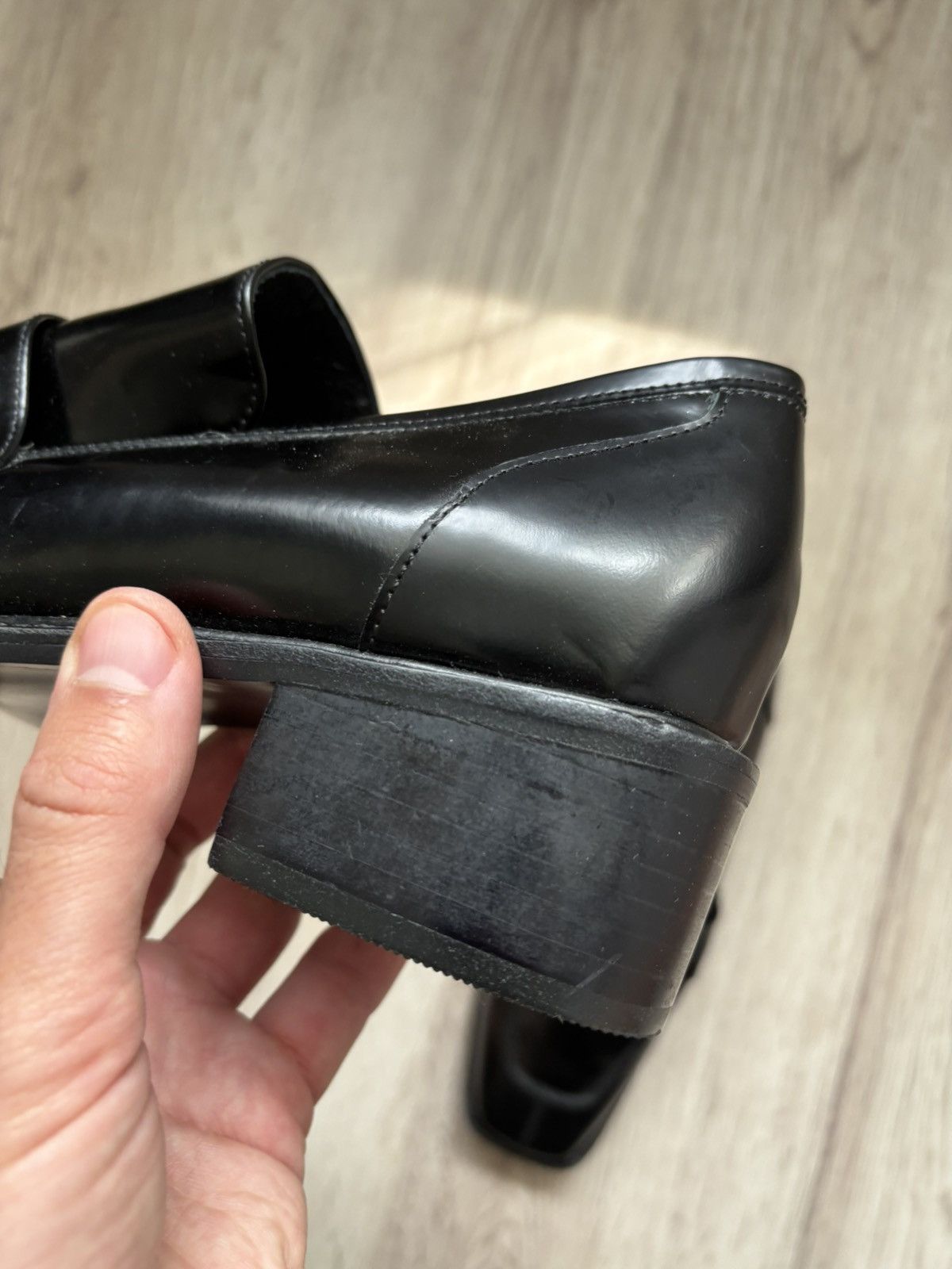 Other OSOI Black Derrick Loafers - Size 40, Minimalist Leather Size US 10 / IT 40 - 21 Thumbnail