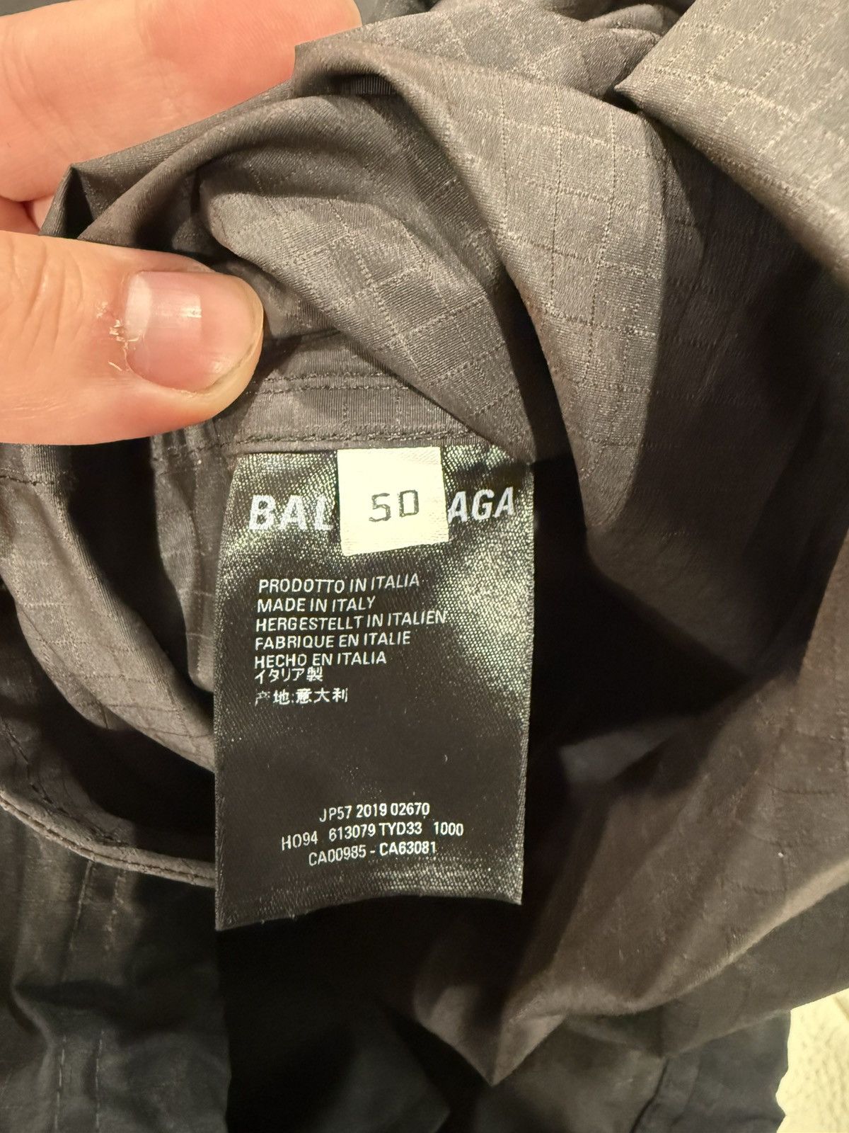 Balenciaga Balenciaga Oversized World Food Programme Windbreaker Size US M / EU 48-50 / 2 - 7 Thumbnail