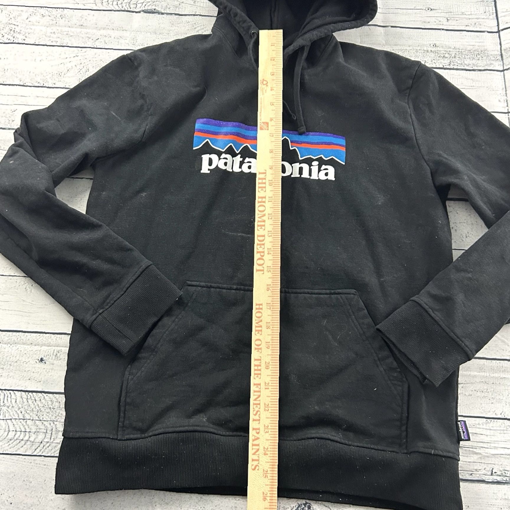 Patagonia Patagonia Fitz Roy Pullover Hoody Sweatshirt Men's M Black Size US M / EU 48-50 / 2 - 5 Thumbnail