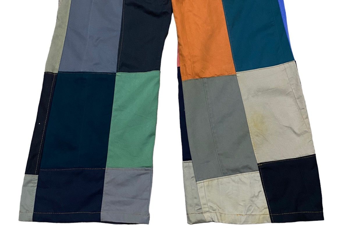 If Six Was Nine × Japanese Brand × Le Grande Bleu (L.G.B.) Rare Design Vintage Japanese Brand Patchwork Pants 2000s Size US 32 / EU 48 - 5 Thumbnail