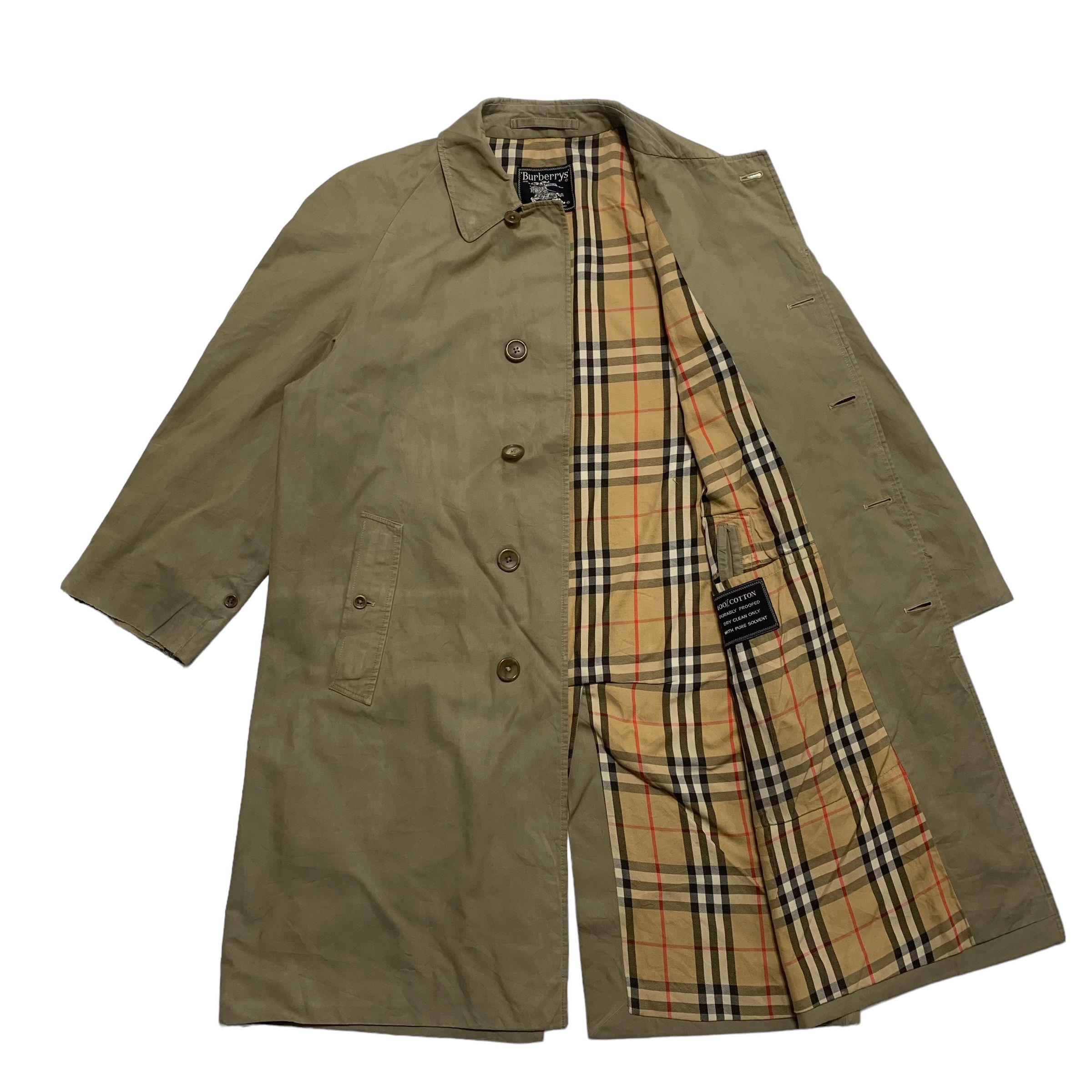 Burberry Vintage 70s Burberry Nova Check Overcoat Size US M / EU 48-50 / 2 - 6 Thumbnail