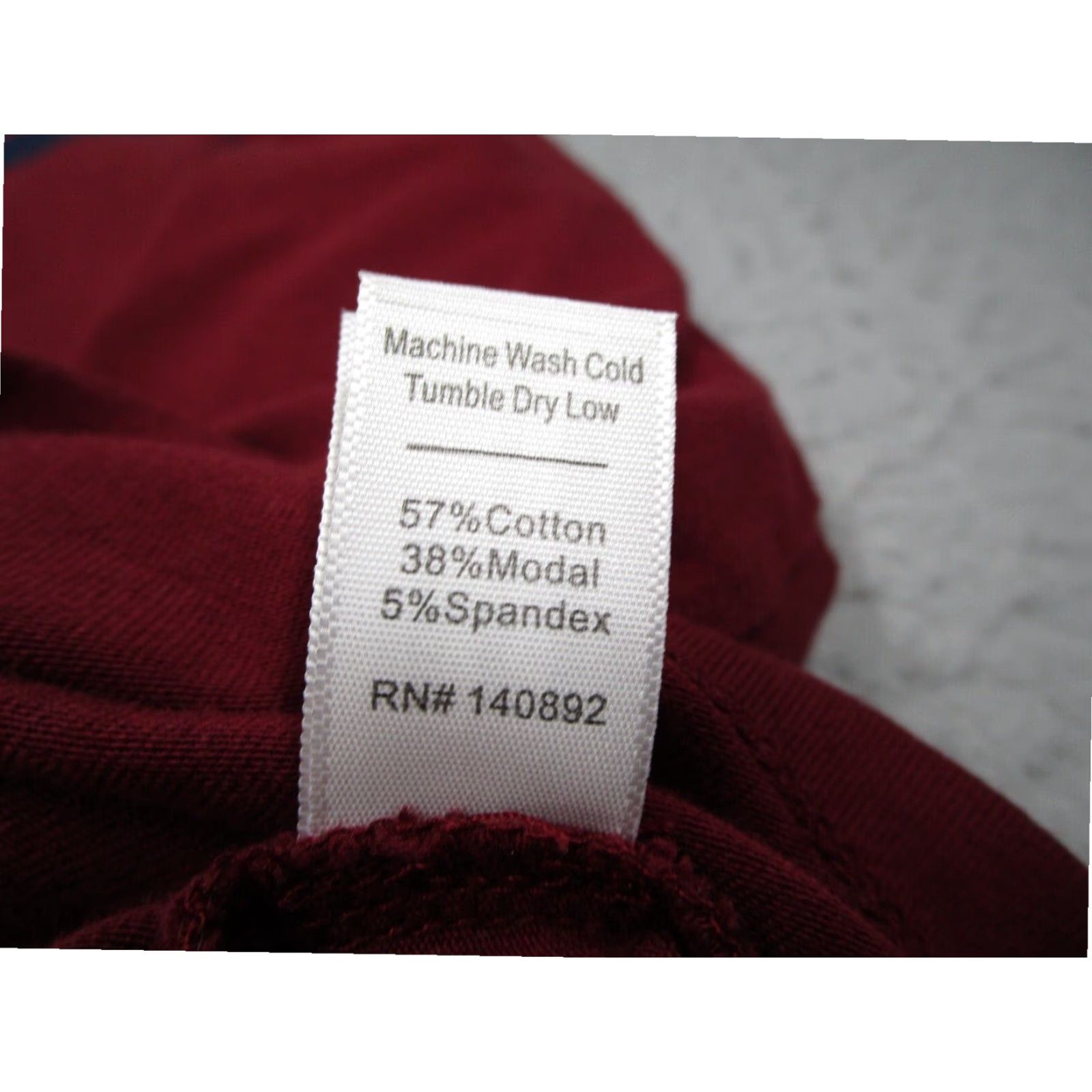 Marine Layer Marine Layer Mens Red 1/4 Zip Sweater Large Cotton Blend Preppy Golf Hike Travel Size US L / EU 52-54 / 3 - 5 Thumbnail