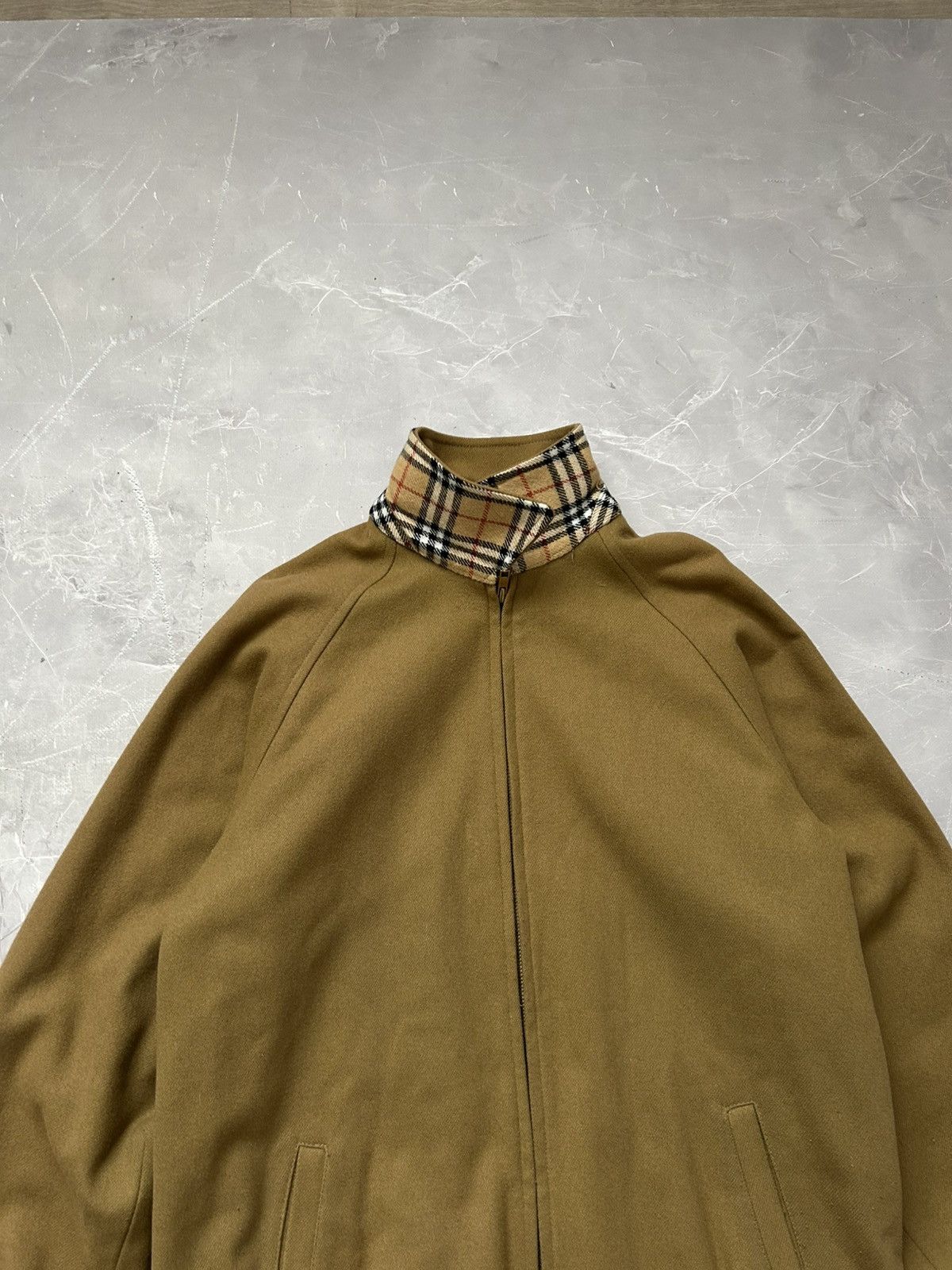 Burberry Vintage Burberrys Prorsum Fueter Wool Bomber Jacket Size US S / EU 44-46 / 1 - 2 Thumbnail