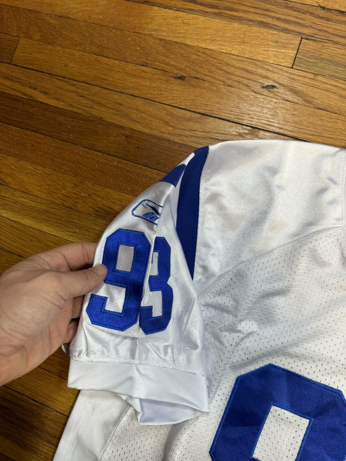 NFL × Vintage Dwight Freeney Reebok NFL Jersey Indianapolis Colts White Size US L / EU 52-54 / 3 - 6 Thumbnail