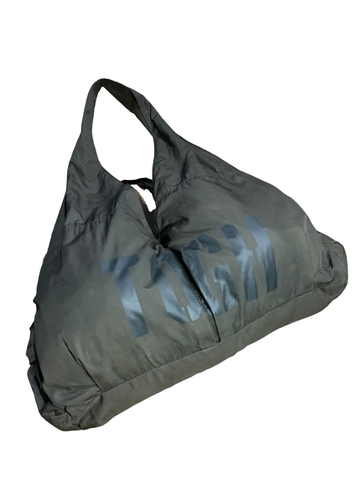 image of 90's Tough Jeansmith Technical Military Duffle Bag in Brown, Men's