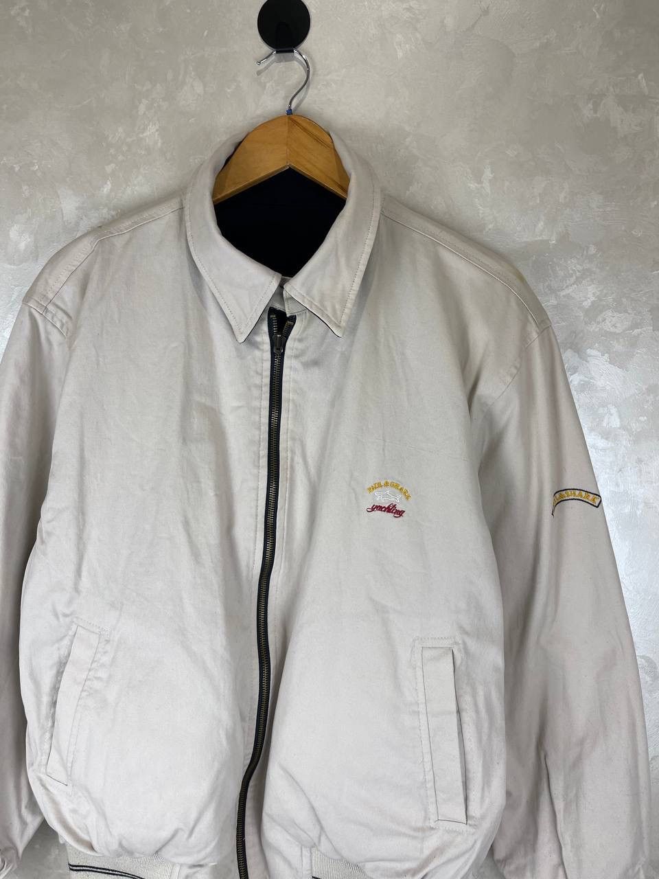 Paul & Shark Paul & Shark Reversible Jacket Cotton Beige Navy Size US L / EU 52-54 / 3 - 5 Thumbnail