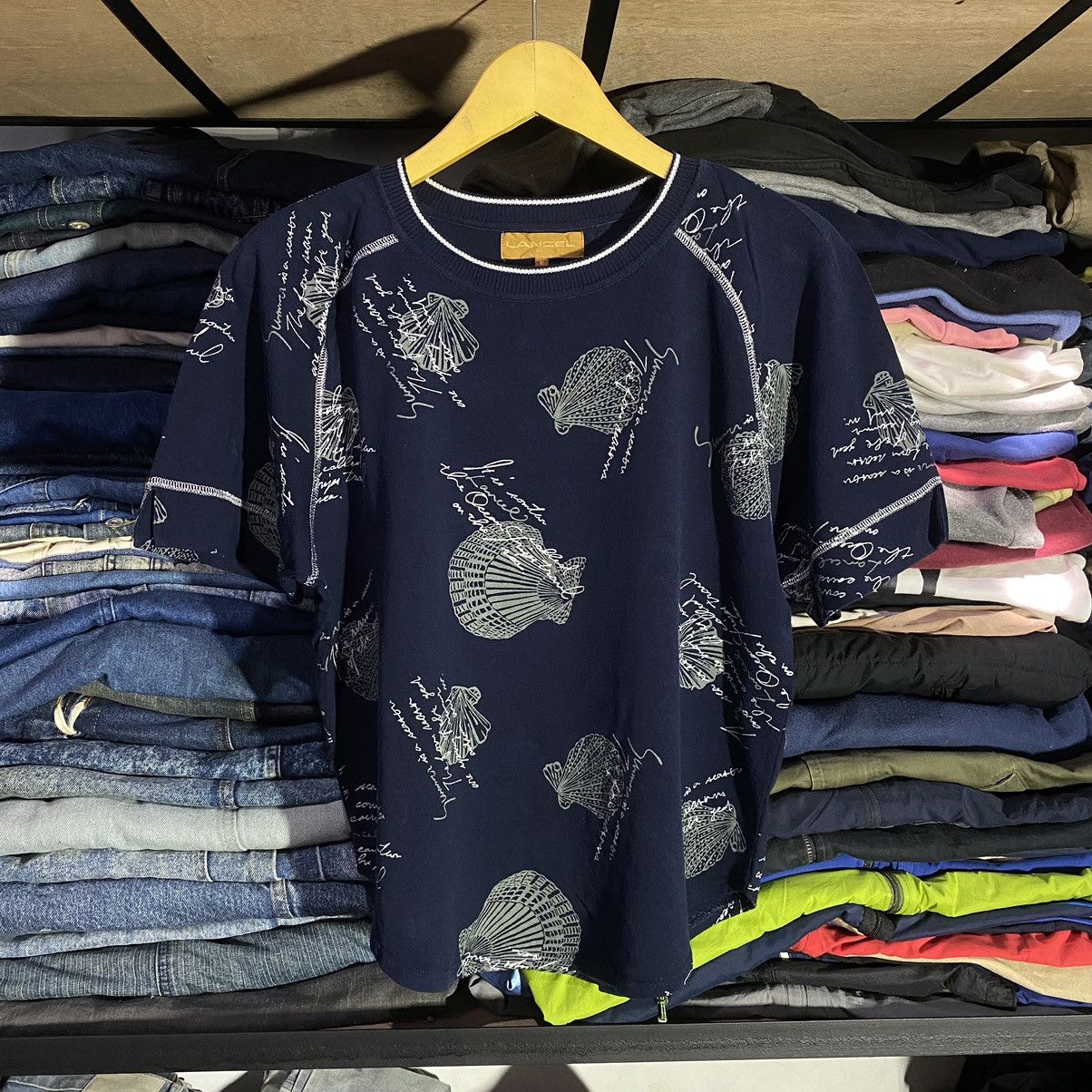 Lancel LANCEL ALLOVER SHORT SLEEVES Size L / US 10 / IT 46 - 1 Thumbnail
