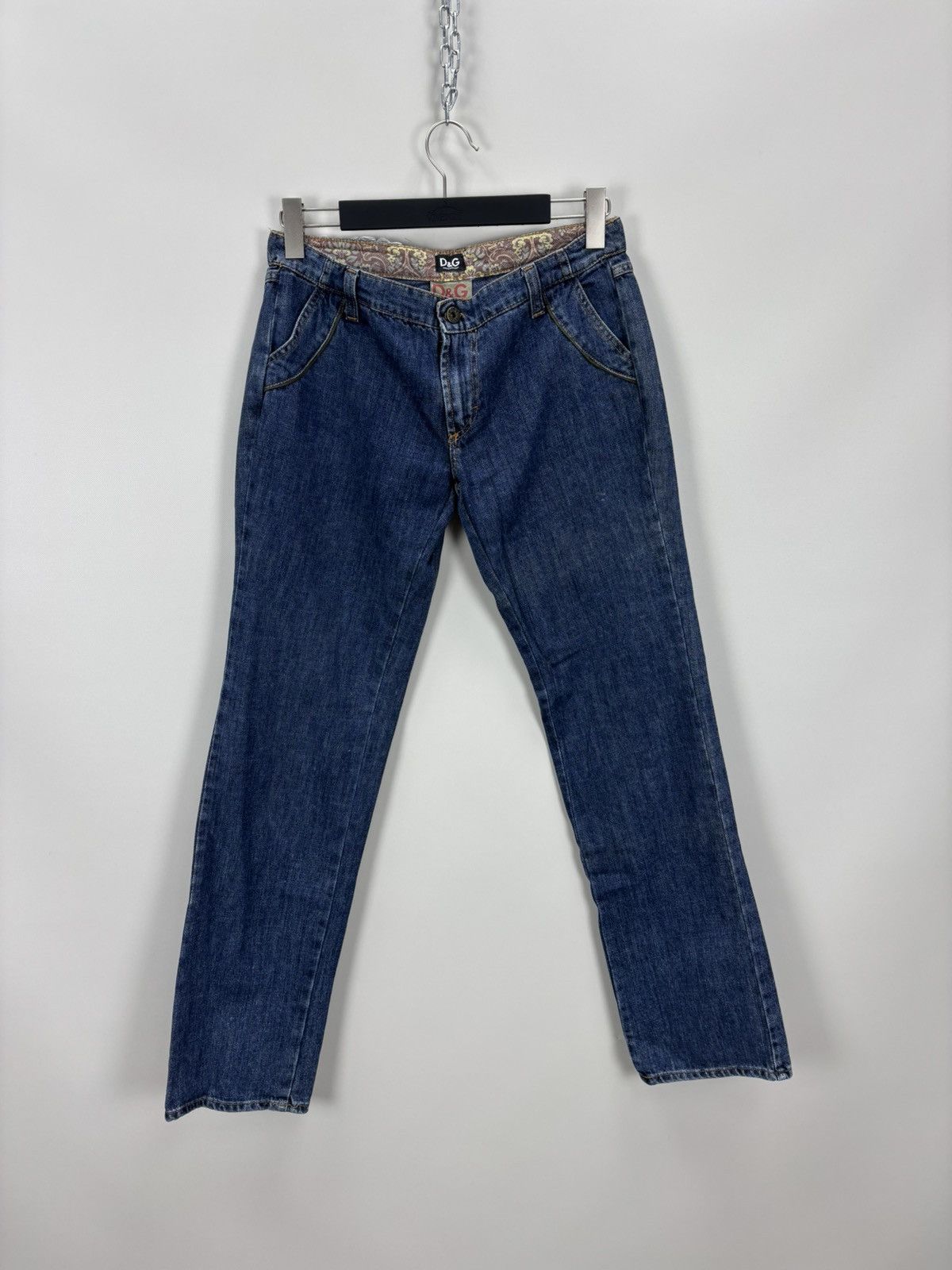 Womens jeans Dolce Gabbana Size 32/46 Color Blue