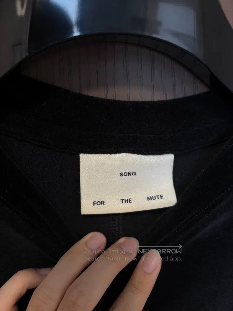 Song For The Mute SONG FOR THE MUTE Velvet Dragon Spine Long Sleeve Size US M / EU 48-50 / 2 - 3 Thumbnail