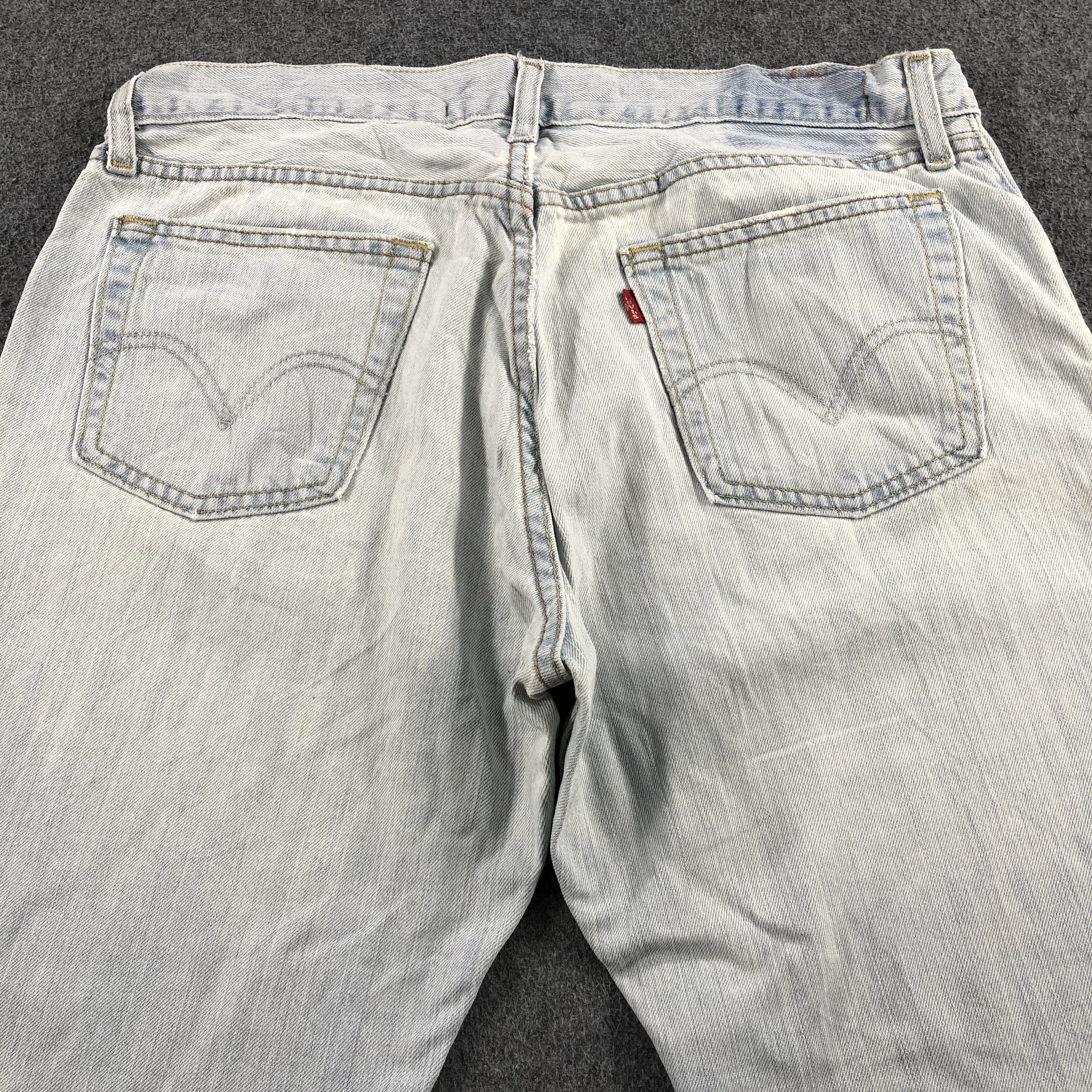 Levi's Vintage Light Wash Levis 527 Flare Jeans-J2215 Size US 34 / EU 50 - 4 Thumbnail