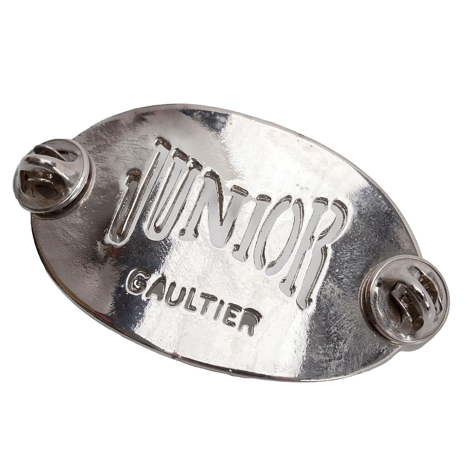 Jean Paul Gaultier Junior Gaultier Logo Plate Color Pin Silver Size ONE SIZE - 1 Thumbnail