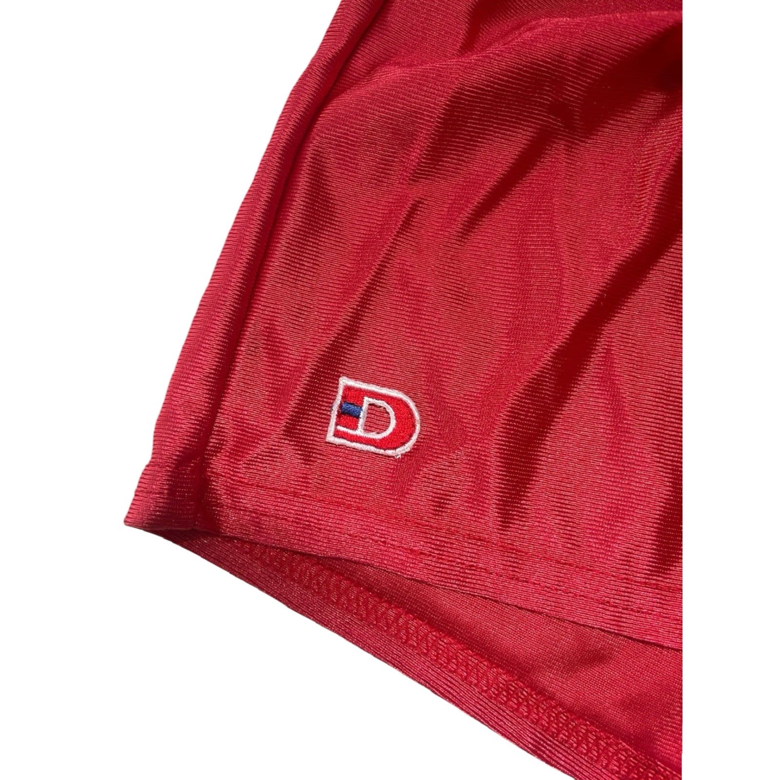 Vintage VINTAGE Dodger Dazzle Basketball Shorts Mens L Red 90s Made in USA NWT NOS Athletic Non-Nonsense? Size US 33 - 3 Thumbnail